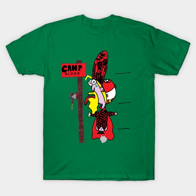 Camp Ghost T-Shirt by KountMakula